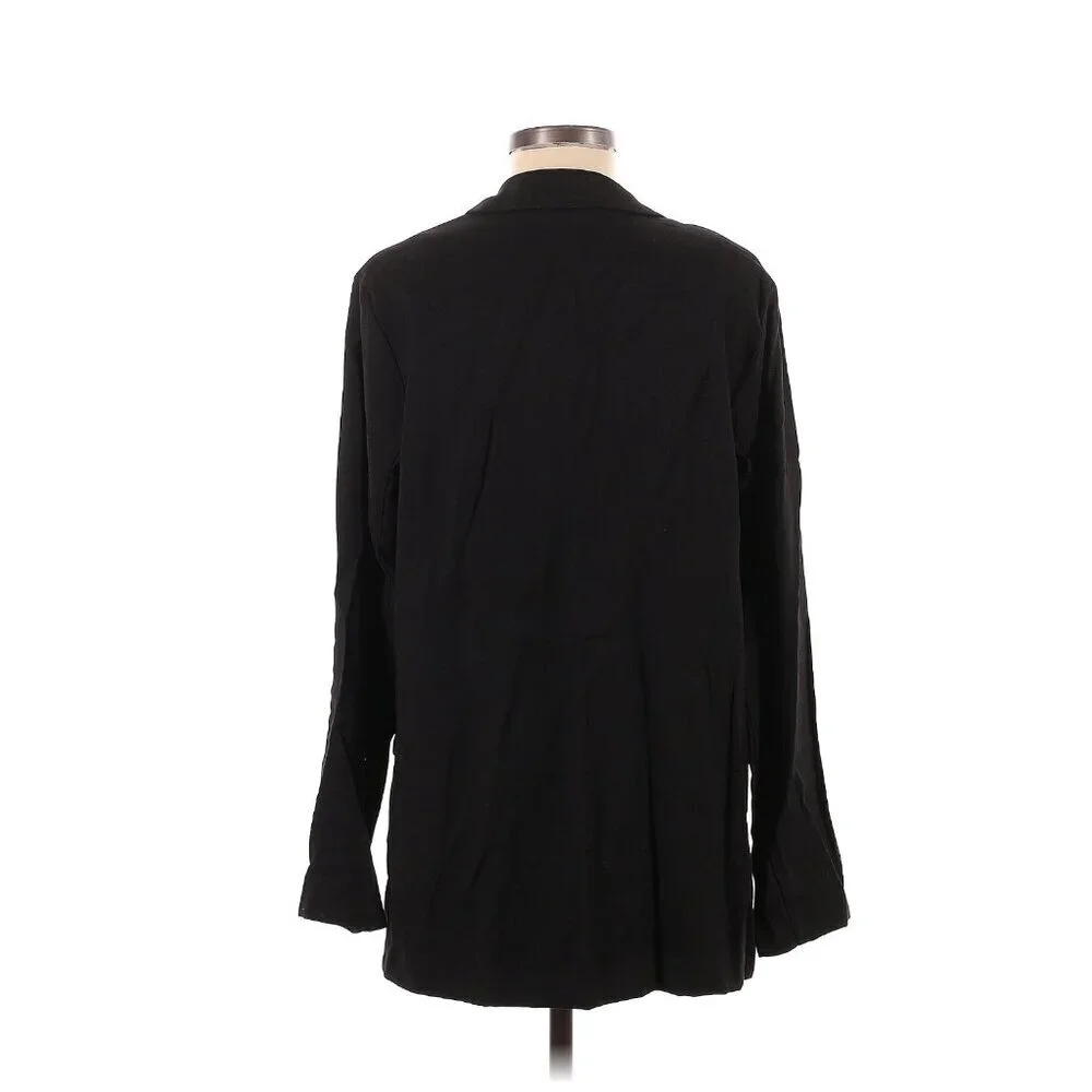 Primark | EUC Oversized Relaxed Fit Blazer Jacket in Black Size 8